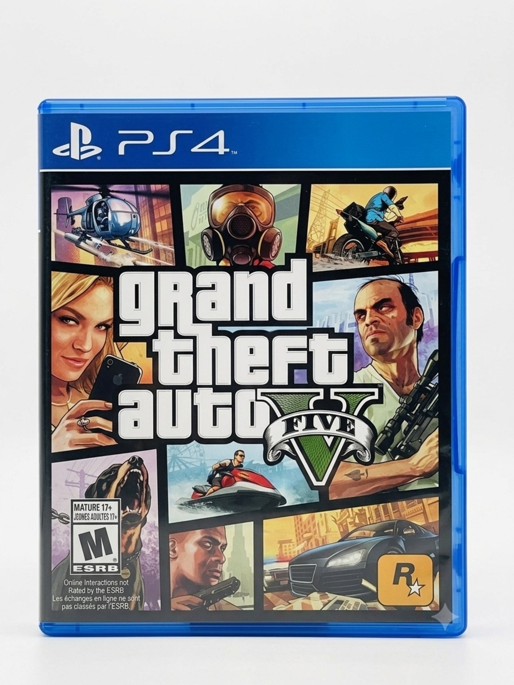 Sony PS4 Grand Theft Auto V (Blue) PlayStation 4 Game